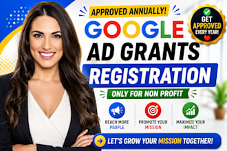 setup optimize manage google ads grant account campaigns for non profit success