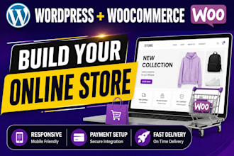 build redesign or customize a wordpress woocommerce website