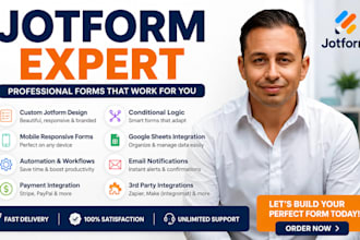 design jotform automation online form quiz form survey google form automation