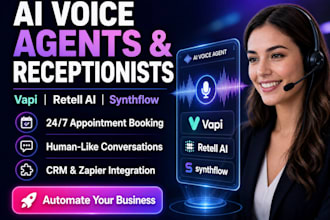 build ai voice agent ai receptionist call assistant agent with vapi an retell ai