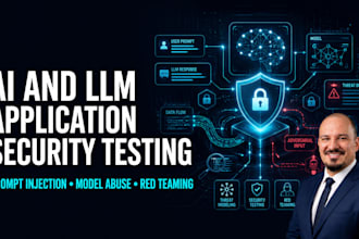 run an llm and ai application security test using the owasp llm top 10