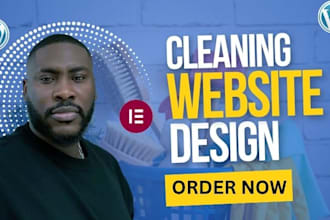 design a trustworthy cleaning service website that converts visitors into lead