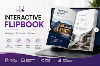 interactive flipbook, digital brochure, PDF catalog and online ebook