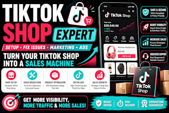 setup tiktok shop fix tik tok dropshipping tiktok shop marketing tiktok shop ads