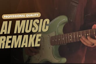 recreate your ai or suno rock song, using real instruments