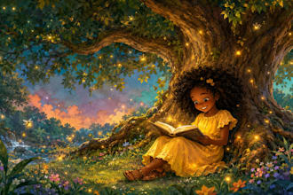 create professional childrens book illustration and story book art