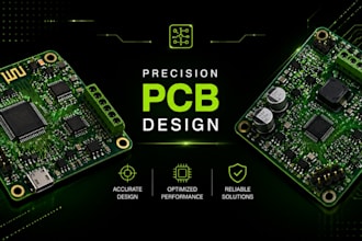 do custom pcb design, circuit schematic design, pcb layout and gerber files