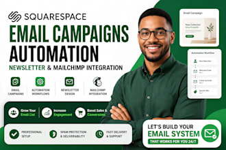 setup squarespace email campaigns automation newsletter mailchimp integration