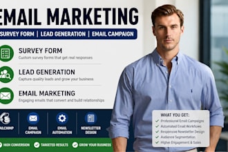 do email marketing survey form lead generation email campaign email automation