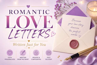 write personalized love letter and heartfelt messages