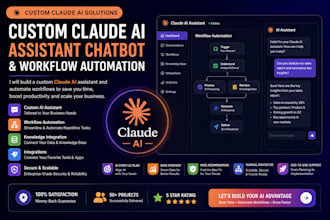 create a custom claude ai assistant chatbot claude ai workflow automation