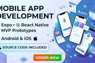 create a simple mobile app prototype with expo go