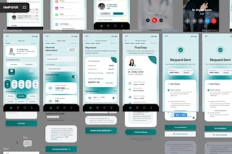 design healthcare and medical app UI UX