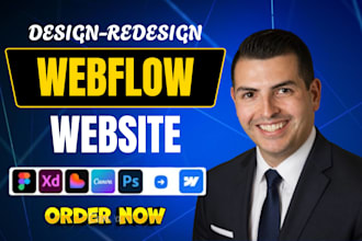 design webflow landing page, framer website, webflow one page, figma to webflow