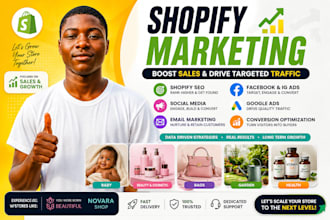 do shopify marketing to increase traffic, conversion, and customer growth