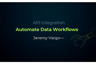integrate apis and automate data workflows using python