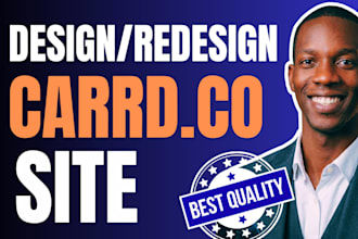 carrd website carrd landing page redesign carrd website design carrd co website