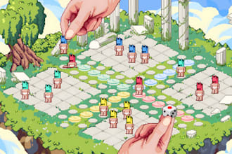 create custom pixel art animation, sprite sheets, and idle walk cycles for you