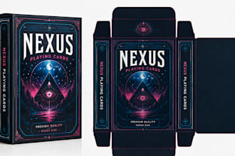 design card game box, board game box, tuck box, magnetic rigid box, mailer box