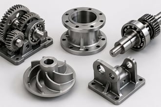 create 3d cad models for product design, prototyping