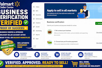 help you get approved to sell on walmart marketplace