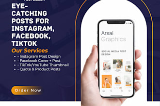 design aesthetic instagram post and social media quote design