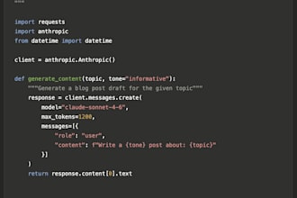 build custom python automation scripts, bots, and scrapers