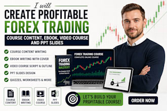 create profitable forex trading course content ebook video course and ppt slides