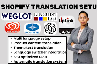 setup shopify translation langify langwill convey weglot transcy hextom amajo