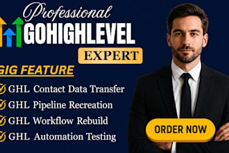 migrate hubspot CRM to gohighlevel with workflows, pipelines, ghl funnel booking