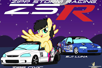 make my little pony style characters for your projects
