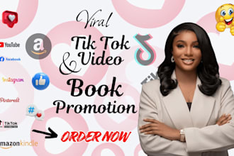 do book promotion booktok promotion ebook marketing and tiktok ads video