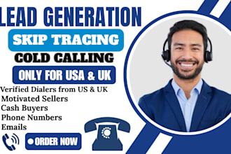 do lead generation cold calling acquisiton and closing deals