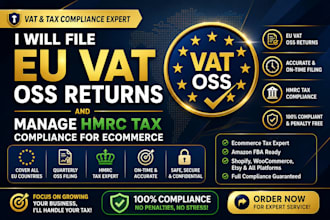 file eu vat oss returns and manages hmrc tax compliance for ecommerce