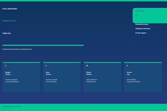 create a professional excel budget tracker or financial spreadsheet template
