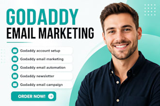 setup godaddy email campaign godaddy email automation godaddy newsletter