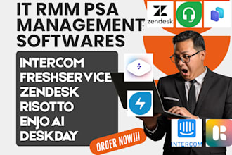 setup IT help desk intercom freshservice zendesk risotto enjo ai deskday CRM