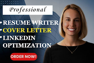write and upgrade your resume, cv, cover letter, linkedin