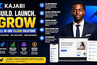 kajabi website, kajabi landing page, online course website,kajabi salesfunnel