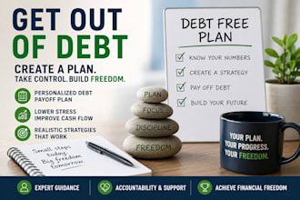 create a personalized debt payoff plan for you