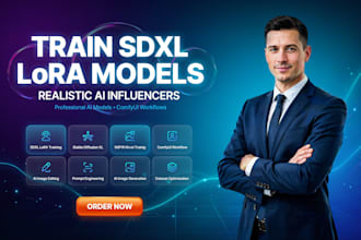 train sdxl lora nsfw model for realistic ai influencer comfyui workflow ai image