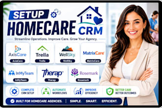 setup homecare CRM axiscare trella wellsky matrixcare inmyteam therap rosemark