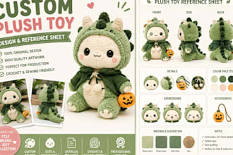 create cute toy plush stuffed animal plushie crochet handmade amigurumi toy