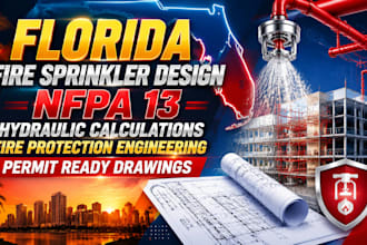 do florida fire sprinkler design nfpa 13 hydraulic calculation fire protection