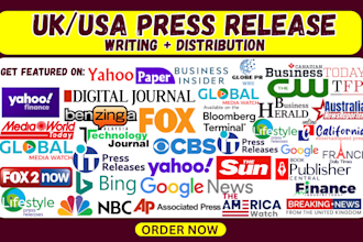 do UK press release USA press release press release writing and distribution SEO