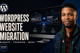 migrate wordpress website, website migration, transfer website, move website