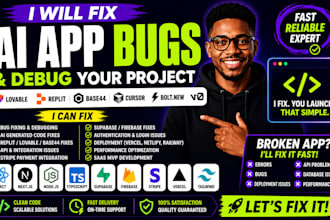 fix vibe coding bugs debug lovable replit base44 webapp base44 bug fixing cursor