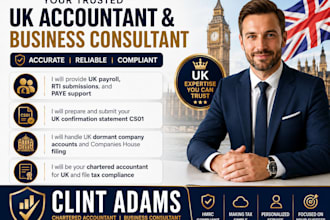 handle UK dormant company accounts and companies house filing