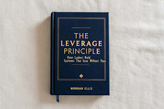 design a professional book cover design for business