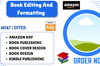 design a captivating book cover and layout for publishing success